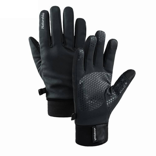 LUVA WINDPROOF TOUCH SCREEN INSULATION NATUREHIKE PRETO